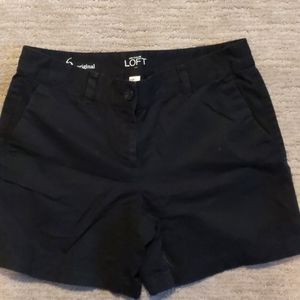 Loft Black Shorts